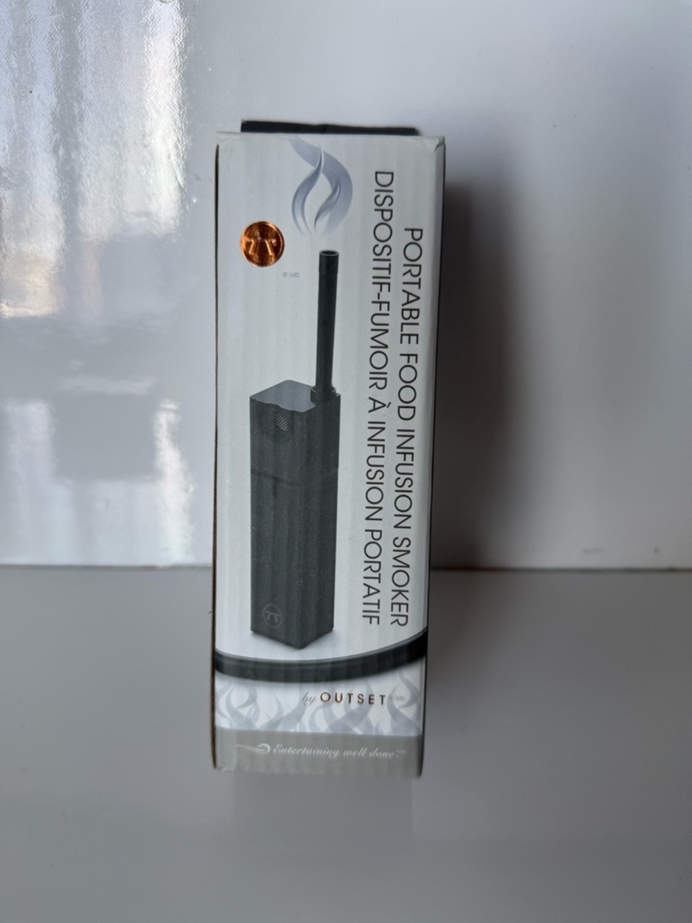 Outset Portable Food Infusion Smoker Meat Food Barbecue Cooking Smoky Flavor NEW
